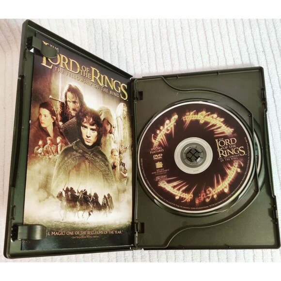The Lord of the Rings: The Fellowship of the Ring (DVD, 2002) First Edition - Picture 4 of 6